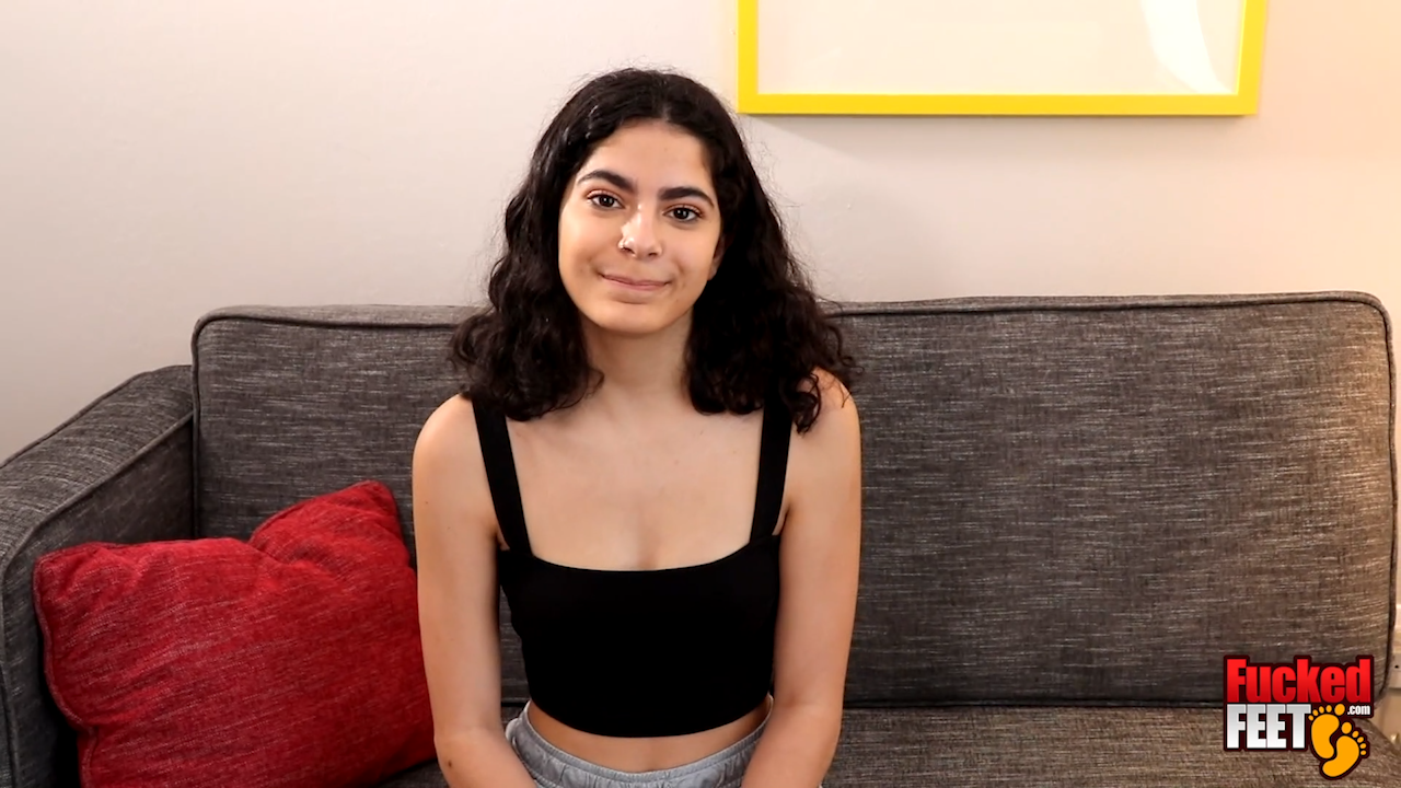 Brazilian Teen Angel Gostosa Gives A Wild Footjob